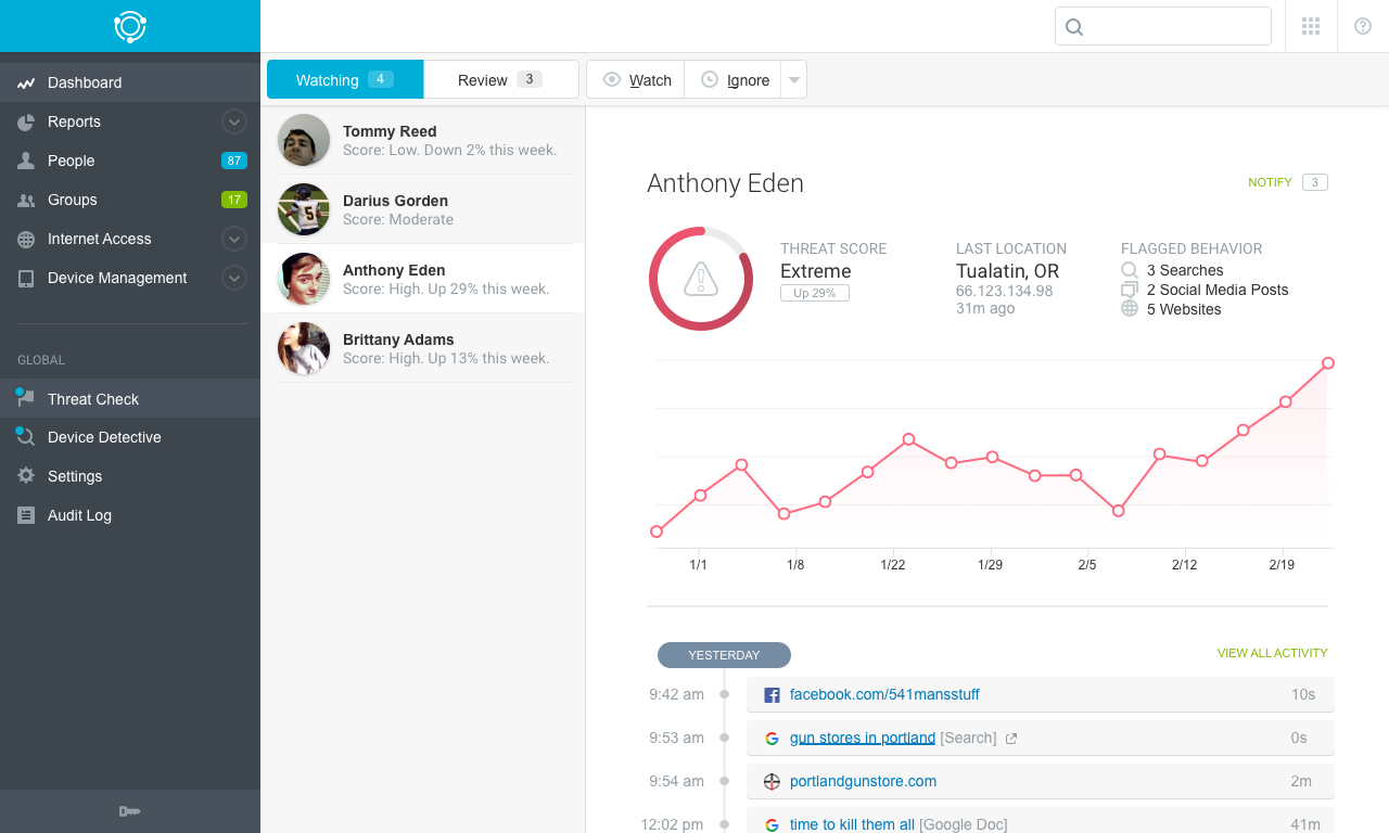 Lightspeed Systems Announces Threat Check, New School Safety Solution